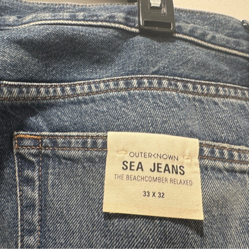 Outerknown Blue Beachcomber Relaxed Jeans